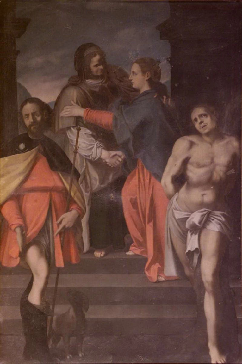 Visitazione tra santi